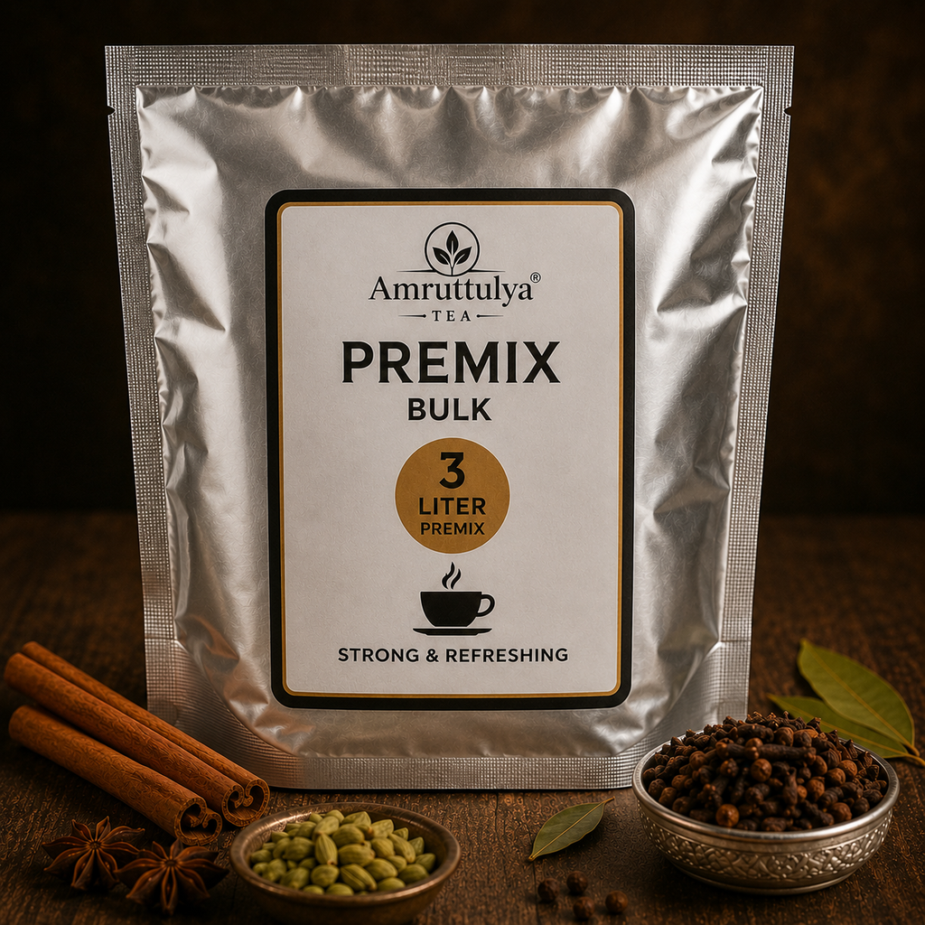 Amruttulya® Premix Bulk (Amruttulya® Sugar Premix, Amruttulya® Golden Dust, Amruttulya® Ginger Flavour)
